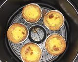 Hình bước làm 5 của món Bánh tart trứng bằng nồi chiên không dầu