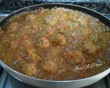 Foto del paso 6 de la receta Albóndigas de ternera con sobrasada en salsa de pisto