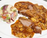 Foto del paso 8 de la receta: Plateada con salsa de champiñones al merlot