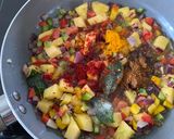 A picture of step 2 of Pineapple Rice.