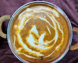 A picture of step 14 of Dal Makhni.