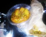 A picture of step 6 of Vegies roti roll for kids.