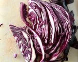 Foto del passaggio 1 della ricetta Riso rosso con cavolo e formaggio di capra