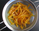 A picture of step 3 of Candied Orange Peel.