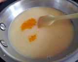 A picture of step 3 of Mausambi/sweet lime pudding - a healthy and tasty sweet dish.