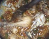 A picture of step 9 of Chicken Shinwari Karahi with cream.