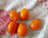 Foto del paso 1 de la receta: Kumquat / quinoto relleno salado