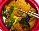 A picture of step 5 of Braised Pork Ribs with Pumpkin.