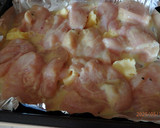 Mézes-mustáros sült csirkemellfilé baconba tekert spárgával recept fázis 1 fotója