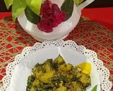 A picture of step 7 of Aloo Methi Sabzi.