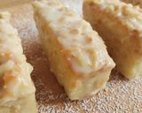 Foto del paso 11 de la receta: Bizcochitos de coco con cobertura crujiente de chocolate blanco y almendras (SIN GLUTEN)