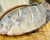 Hình bước làm 1 của món CÁ TAI TƯỢNG chiên xù