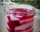 Foto langkah ke 4 dari resep Bubur Sumsum with Naga merah.
