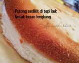 Gambar langkah 5 resipi Kek durian.