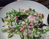 Foto langkah ke 3 dari resep Tumis Cumi Asin Pedas Keto.