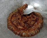 A picture of step 2 of Pumpkin, black sesame seeds, jaggery chikki.