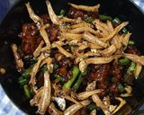 Foto langkah ke 4 dari resep Tumis kacang panjang, tempe, teri asin.