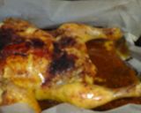 Foto del paso 7 de la receta: Pollo de corral, relleno con cebollitas confitadas