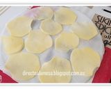 Foto del paso 3 de la receta Patatas chips al microondas