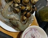 青醬海鮮義大利麵的食譜步驟3照片