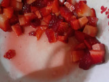 Helado de frutilla de 3 ingredientes