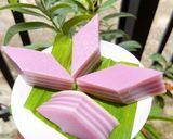 A picture of step 4 of Purple Sweet Potato Steamed Layer Cake (Bánh da lợn khoai lang tím).