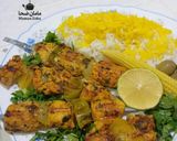 عکس مرحله 7 از دستور سوولاکی مرغ یونانی