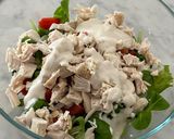 A picture of step 2 of Caesar Salad with Roasted Chicken Breast🍗🥗.