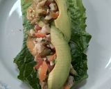 A picture of step 12 of Lettuce Fish Tacos.