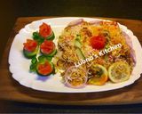 A picture of step 9 of Split chickpea or bengal gram Biryani:Chana dal Biryani:.