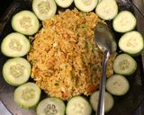 Hình bước làm 2 của món Cơm chiên
