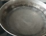 A picture of step 1 of Lasooni Palak Paneer.