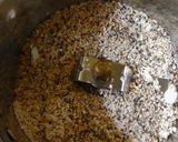 A picture of step 2 of Chia oats truffle.