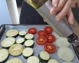 Foto del paso 2 de la receta Hortalizas gratinadas con garbanzos dos