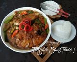 Foto langkah ke 4 dari resep Tenggiri Saus Tauco.