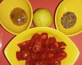 A picture of step 2 of Sweet Red Chili Pickle.