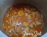 A picture of step 3 of Spicy Boti ka Salan/Goat Tripe Curry.