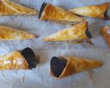 Foto del paso 1 de la receta: Cucuruchos de brandada de merluza y gambas