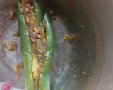 A picture of step 2 of Chilli roll samosa.