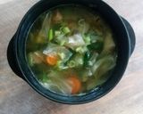 Foto langkah ke 5 dari resep Sup kol sosis.