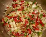 Foto del paso 8 de la receta Alubias blancas con acelgas, hinojo y puntas de pimientos