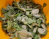 A picture of step 1 of Methi Moong Dal Sabzi.