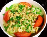 Hình bước làm 3 của món Canh Bắp Cải Nấu Tôm Khô