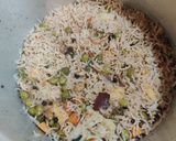 A picture of step 9 of Veg Pulao in Cooker.