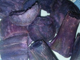 Bola ubi ungu isi coklat