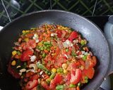 A picture of step 3 of Veggie Masala Poha/Flattered Rice.