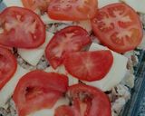 Foto del paso 5 de la receta: Budín multicolor de merluza