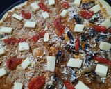 Foto del paso 10 de la receta: Pizza 2 sabores: con atún y con champiñones