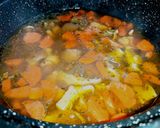 Laskagombás pulykaszív leves🍲 recept fázis 2 fotója