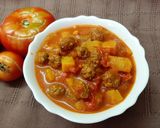 عکس مرحله 6 از دستور تاس کباب با گوشت قلقلی